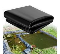Gguwug Bassin pour Poisson Exterieur 6x9.5m epdm toiture Bâche D'étang,Bache Bassin,Bâche pour Étang,Revêtement de Bassin en Caoutchouc, Étang Liner,pour Bassin Koi, Cascades d'eau