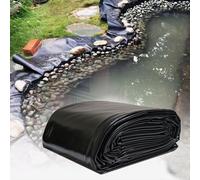 Gguwug Liner Bassin extérieur 12X16m epdm toiture Peaux de Bassin Haute densité,Facile à Utiliser et à Nettoyer, pour Les étangs à Bâche D'étang