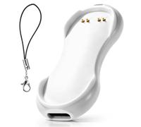 Ghekkli Station de charge magnétique pour PLAUD NotePin Ai & NotePin S Ai | Chargeur de rechange magnétique 5 V, base de charge compacte pour enregistreur vocal KI, blanc (station de charge uniquement