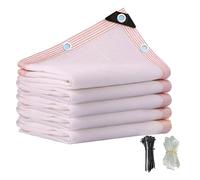 GHFXSCV Toile de Protection Solaire 55% pour Le Jardin - Bâche de confidentialité et de clôture Robuste pour Une Utilisation extérieure, bâche en Maille HDPE Respirante avec œillets, idéale pour Pro