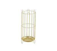 GHHVFEC Porte-Canne en métal Noir, Design Rond, pour Cannes de Marche, Porte-Parapluie pour la Maison et Le Bureau, Solution de Rangement de Canne Durable et élégante
