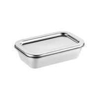 GHHZML Lunch Box Inox Plateau de conservation des aliments en acier inoxydable 304 avec couvercle, boîte rangement for réfrigérateur, assiettes service for buffet(Style5)
