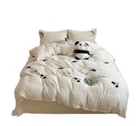 GHHZML Parure de Literie en Polaire CôTeléE Velvet Duvet Set Winter Warm | High-End Soft Quilt Cover Set with Sheet Pillowcases(4,AU Single size 3 pcs)