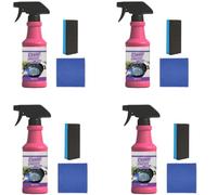 GHHZML Spray Dégraissant for Gril Robuste 120ml/4 Oz Nettoyant for Barbecue 4 Pièces