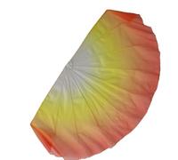 GHHZML Voile Éventail en Mousseline Grand éventail en Mousseline de Soie, Voile d'ouverture, Accessoires Danse, poignée Pliable arête Poisson, Chinois 85cm(Color 13,2PCS)