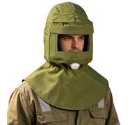 Ghjkldha Masque Anti-Poussière Écran Facial,Couvre-Chef Anti-Buée Respiration Fluide | Écran Facial Anti-Cendres Volcaniques - Pour Survie Sauvetage Tâche Aventure Extérieure Et Zone D'Incendie