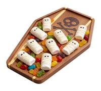 Ghost Charcuterie Board Plateau de service double face en bois