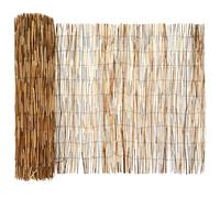 GHVBNMF Brise-vue en roseau - 1000 x 90 cm - En carbone - Clôture de balcon | Matériau naturel relié avec du fil métallique, protège du vent et des regards dans le jardin, sur la terrasse ou le balcon.