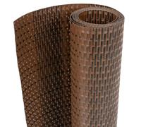 GHVBNMF Brise-vue pour balcon aspect rotin - 300 x 90 cm - Marron et noir | Brise-vue flexible pour balcon, jardin et terrasse. Le tapis en rotin synthétique découpable offre intimité et protection.