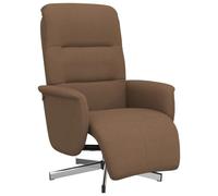 GHVBNMF Fauteuil de relaxation pivotant avec fonction allongée et | Fauteuil TV ergonomique avec fonction de rotation à 360 degrés et réglage manuel pour votre salon ou bureau.