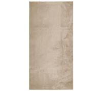 GHVBNMF HUARTE Tapis à poils courts lavable Sable 100 x 200 cm | Tapis de salon aspect fourrure avec poils courts de 18 mm et dos antidérapant pour le salon ou le couloir. Lavable en machine