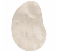 GHVBNMF HUARTE Tapis de salon antidérapant - Beige - 100 x 200 cm | Tapis en polyester doux avec dessous antidérapant pour chambre à coucher, couloir et chambre d'enfant. Facile à plier et