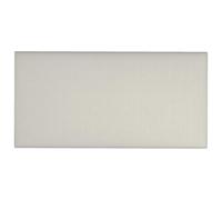 GHVBNMF Lot de 12 têtes de lit murales en velours - Crème - 30 x 15 cm | Coussin mural rectangulaire moderne avec housse en velours doux et base en bois solide pour une chambre élégante.