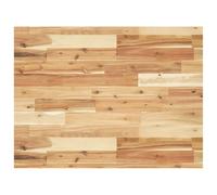 GHVBNMF Plateau de lavabo en bois d'acacia massif 80 x 60 x 4 cm Finition à | Planche rustique en bois d'acacia pour salle de bain et cuisine. Protégé avec une couche d'huile naturelle
