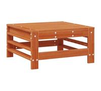 GHVBNMF Tabouret de jardin repose-pieds en bois massif de pin 57,5 x 57,5 | Extension modulaire pour jardin et terrasse en bois de pin véritable avec structure à lattes stable jusqu'à 110 kg.