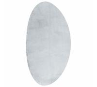 GHVBNMF Tapis Huarte gris 100 x 200 cm polyester | Tapis doux pour salon et chambre à coucher : dessous antidérapant, facile à plier et facile à nettoyer.