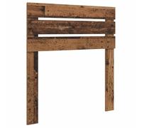 GHVBNMF Tête de lit en bois vieilli, panneau arrière de lit 93 x 3 x 100 cm | Panneau mural rectangulaire fin aspect bois vieilli pour chambre à coucher, finition stable et facile à entretenir.