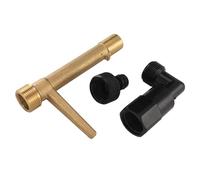 Ghzste e Valve à Raccord Rapide G3/4 en Laiton Antirouille oupleur Rapide Tuyau D'arrosage Outil D'irrigation Souterraine