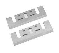 Ghzste Lame de Rechange pour Raboteuse électrique HSS, pour Raboteuse | Forgeage en Acier Rapide, Tranchant à 42 °, Compatible avec Makita 1900B, Durable pour le Bois Dur et la Colle Artificielle