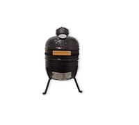 Giabri Kamado Barbecue à charbon 13" Ø extérieur 31,5 cm Grille en acier Ø 24,5 cm