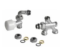 Giacomini - Robinet 4 voies R436/1TG 1/2 x 18 - GIACOMINI : R436IX044