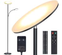 GIACOMO 42W Lampadaire LED 4200LM Superluminosité Sur Pied, 2700K-6500K Lecture Avec Télécommande et Contrôle Tactile, Moderne Pour Salon Chambre Bureau
