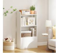 GIANTEX Bibliothèque Moderne avec Tiroir et 3 Étagères Ouvertes, Meuble de Rangement pour Salon, Chambre, Bureau, 55x29x120cm,