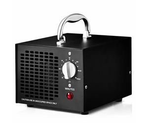 Giantex Générateur d'Ozone pour Purifier l'Air et Désodoriser, Surface Couverte 45m², Production d'Ozone 5000MG/H, Minuterie 2H