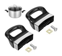 Giantree Poignée de cocotte-minute, lot de 2 poignées de couvercle de casserole en métal de rechange - Poignées latérales pour casseroles - Poignée universelle de poêle pour ustensiles de cuisine
