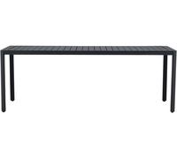 Giardini table de jardin noir.