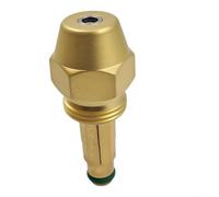 Gicleur fioul 1.2MM pour chauffe-eau et chaudière(1.2MM) | Laiton massif, taille 0.8MM, angle 60°, pour idéal brûleurs domestiques, atomisation fine