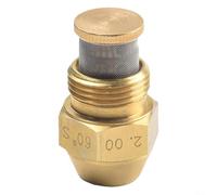Gicleur Fioul 60 Degrés Laiton Injecteur Brûleur Mazout pour plein Haute Précision pour Chaudière Domestique 9/16 BSPT(2.0 60°)