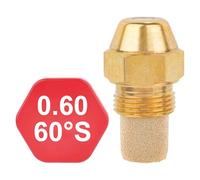 GICLEUR OD TYPE S-0.60 S DEBIT 0,60 US GAL/H 60 °S BRONZE NOZZLE FIOUL OIL LAITON