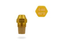 Gicleur Universel Chaudière Fioul - Gicleur OD Type S - 0,60 US gal/h - 60° S - Remplace Gicleur Danfoss, Delavan, Monarch, Steinen - Gicleur Générique - Laiton - Haute Qualité