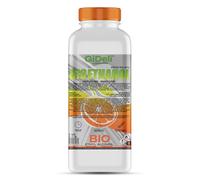 GiDeli bioéthanol 1l parfum d'orange 96,6% d'éthanol pour cheminées intérieures & extérieures sans fumée ni suie - À base de maïs & betteraves sucrières