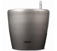 GiDeli Jardinière auto-arrosante - Pot d'arrosage automatique avec indicateur de niveau d'eau - Pots de fleurs protégeant contre le débordement et la pourriture - Pot de plantation économe en temps