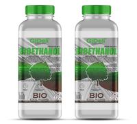GiDeli Lot de 2 bio-éthanol Parfum forêt 96,6 % éthanol pour intérieur et extérieur Sans fumée ni suie Fabriqué à partir de maïs et de betterave sucrière 2 x 1 l