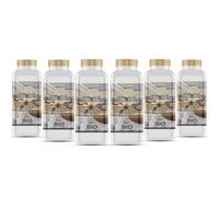 GiDeli Lot de 6 bio-éthanol parfumés à la vanille à 96,6 % d'éthanol pour intérieur et extérieur, sans fumée ni suie, à base de maïs et de betterave sucrière