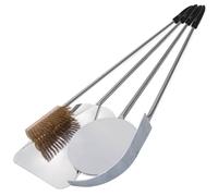 GIEMME Lot de 4 pelles à pizza inox avec manche 56 cm