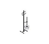Giese 15730-14 support WC garniture de toilette , porte-papier sans couvercle, noir mat