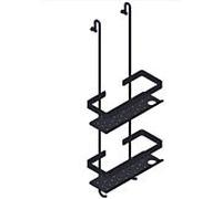 Giese Bodyguard Newport panier de douche 30710-14 Halter pour rasoirs, noir mat
