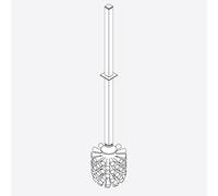 Giese Manche de rechange avec tête de brosse WC, 81187-02,