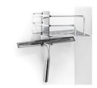 Giese Panier de douche Seaside 30782-02 modèle d'angle, avec crochet et essuie-glace, chromé