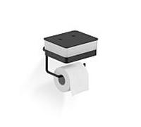 Giese WC duo porte-papier 31770-14 noir mat
