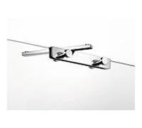 Giese Sky crochet rails 31949-02 chromé , pivotant Halter , 4 crochets