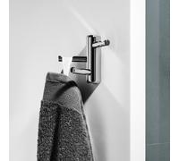 Giese Universal Crochet porte-serviette de toilette, 11047-02,