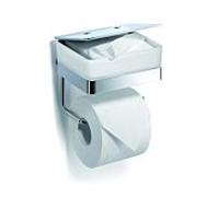 Giese Universal Boîte de lingettes avec porte-papier toilette, 31770-02,