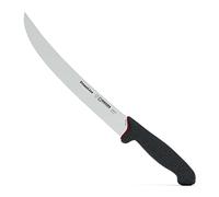 Giesser depuis 1776 - fabriqué en Allemagne - Couteau à fileter antidérapant PrimeLine, lame 25 cm, noir, couteau à fileter tranchant lavable en lave-vaisselle, inoxydable