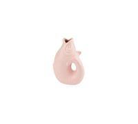 Gift Company Vase Monsieur Carafon XS, Vase décoratif en Forme de Poisson, faïence Sea Pink