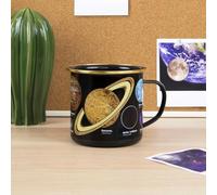 Gift Republic Ecologie GR270027 Tasse en émail Motif poissons Blanc Taille unique